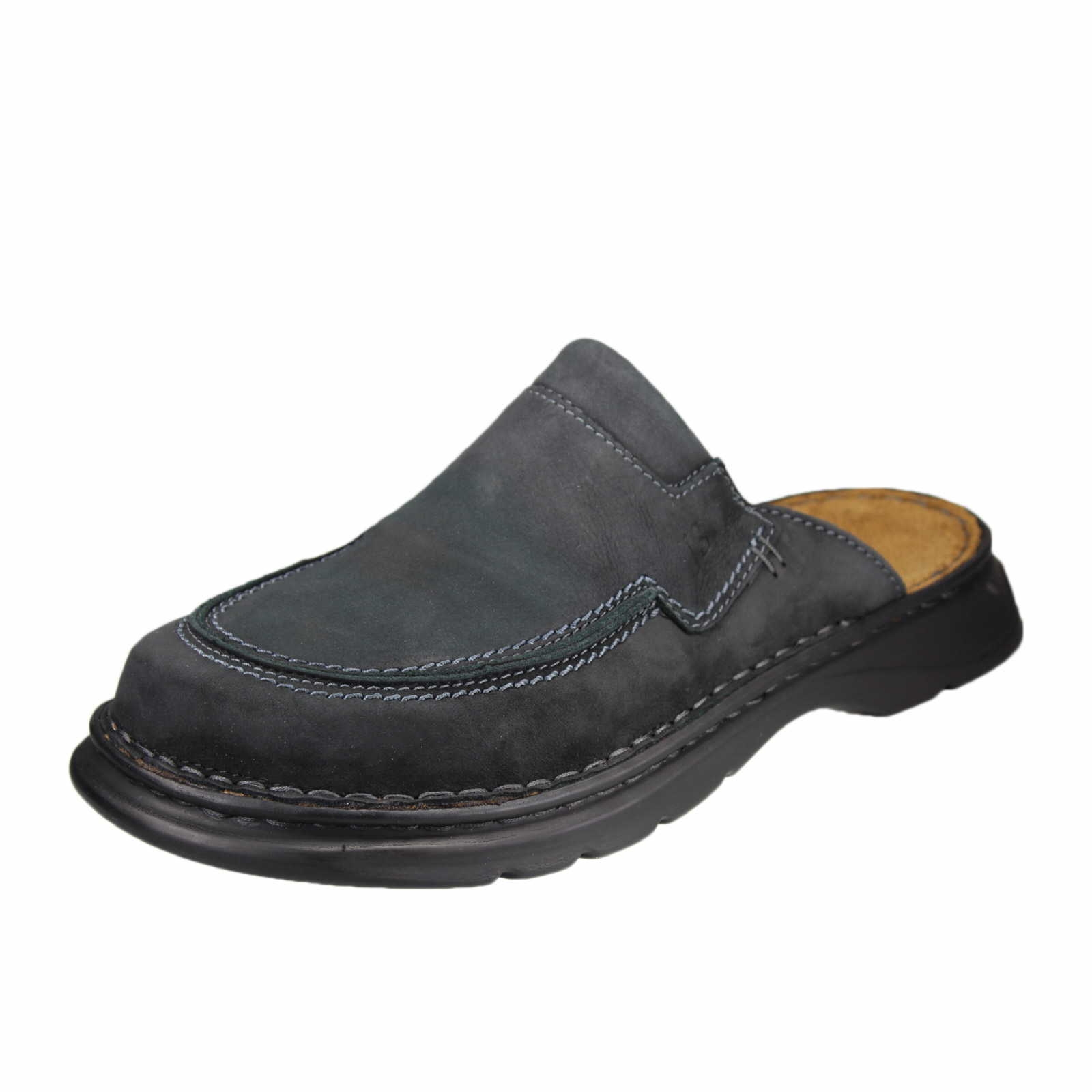 Josef Seibel Pantolette für Herren in schwarz | Schuhparadies