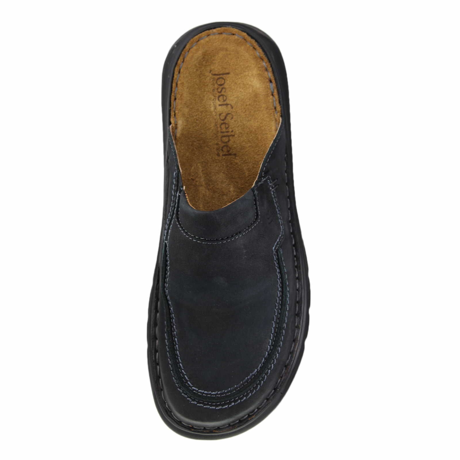 Josef Seibel Pantolette für Herren in schwarz | Schuhparadies