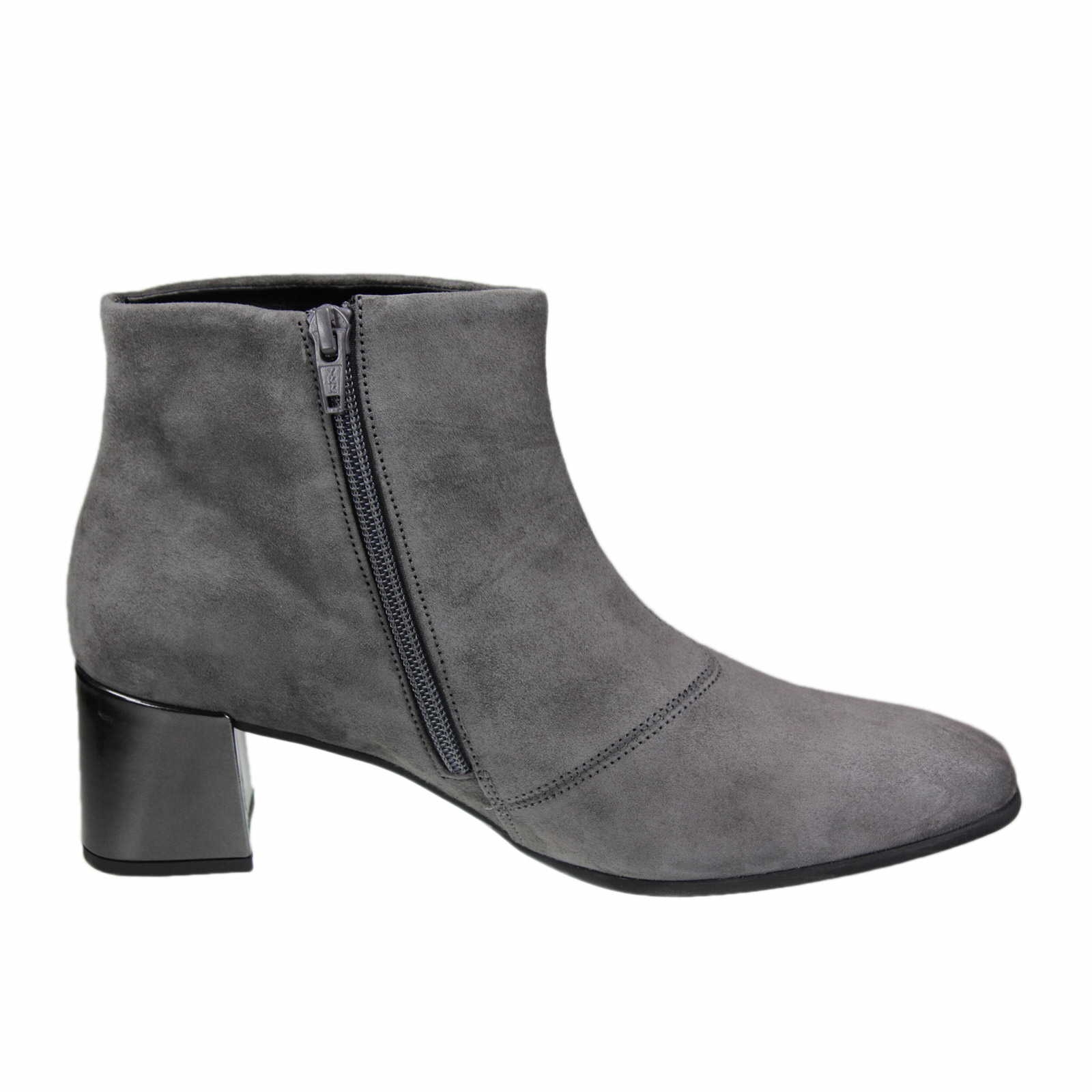 Gabor Damen Stiefeletten Mit Keilabsatz – Klassische Boots Aus Leder, 7 Cm Absatz