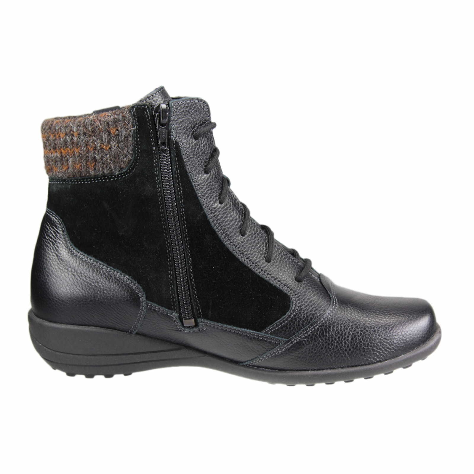 Waldläufer Stiefelette für Damen in schwarz | Schuhparadies