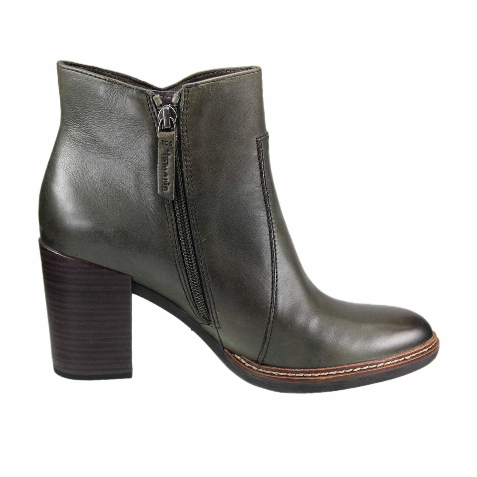 Tamaris Stiefelette für Damen in gruen | Schuhparadies