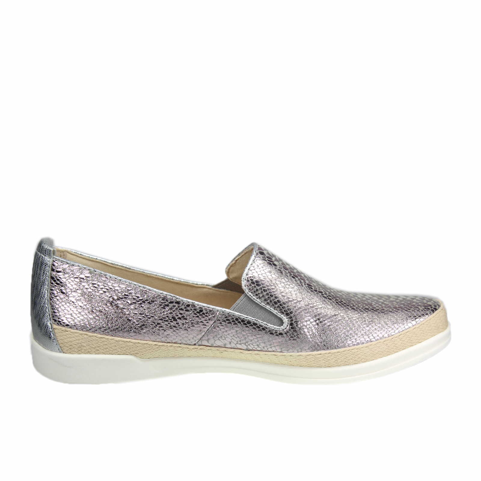 CAPRICE Slipper 9-24703-43 G-Weite – Mit MEMOTION Fußbett, Aus Leder/Textil, Bequem & Vielseitig Kombinierbar
