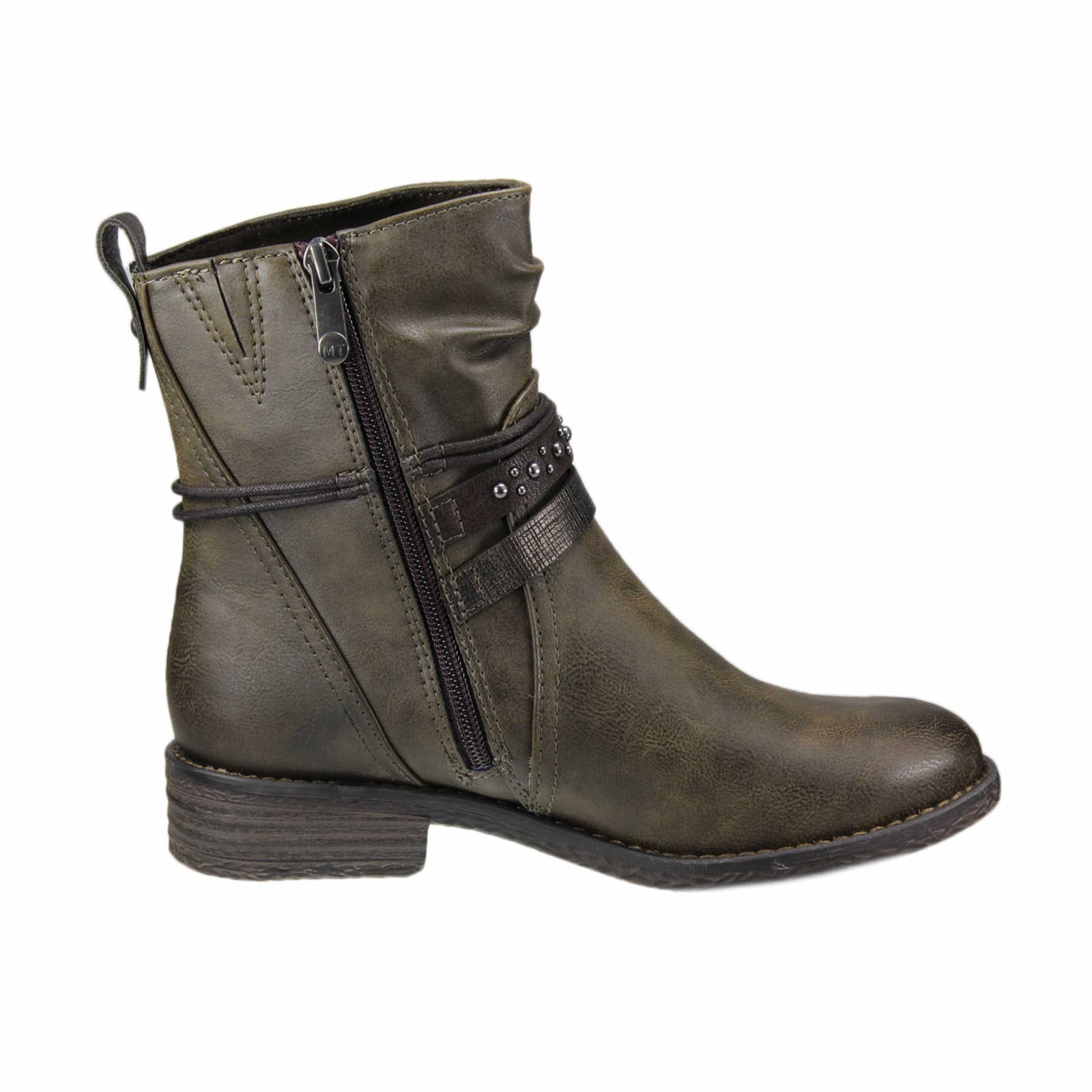 marco tozzi olive boots