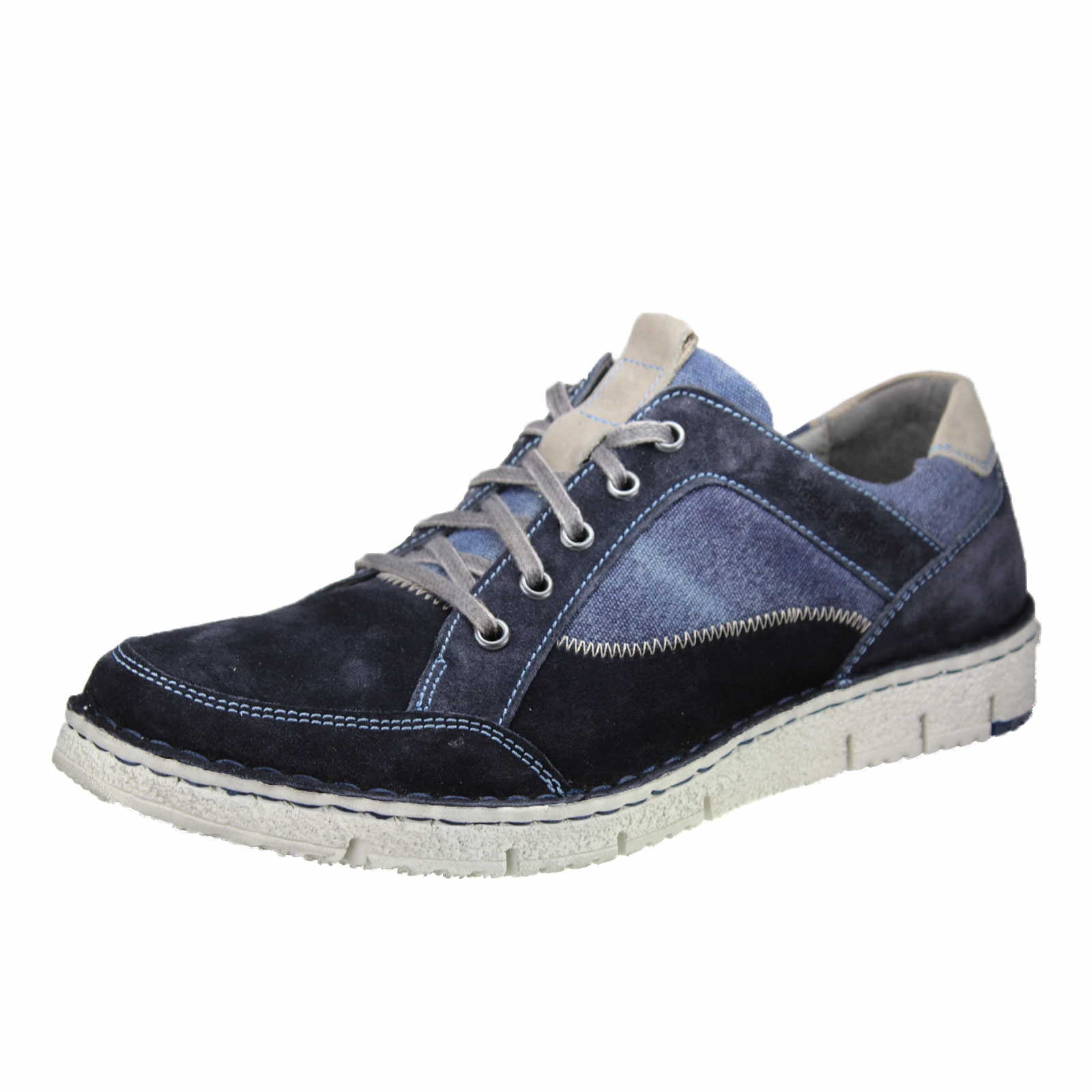 Josef Seibel Schnürhalbschuh für Herren in blau | Schuhparadies