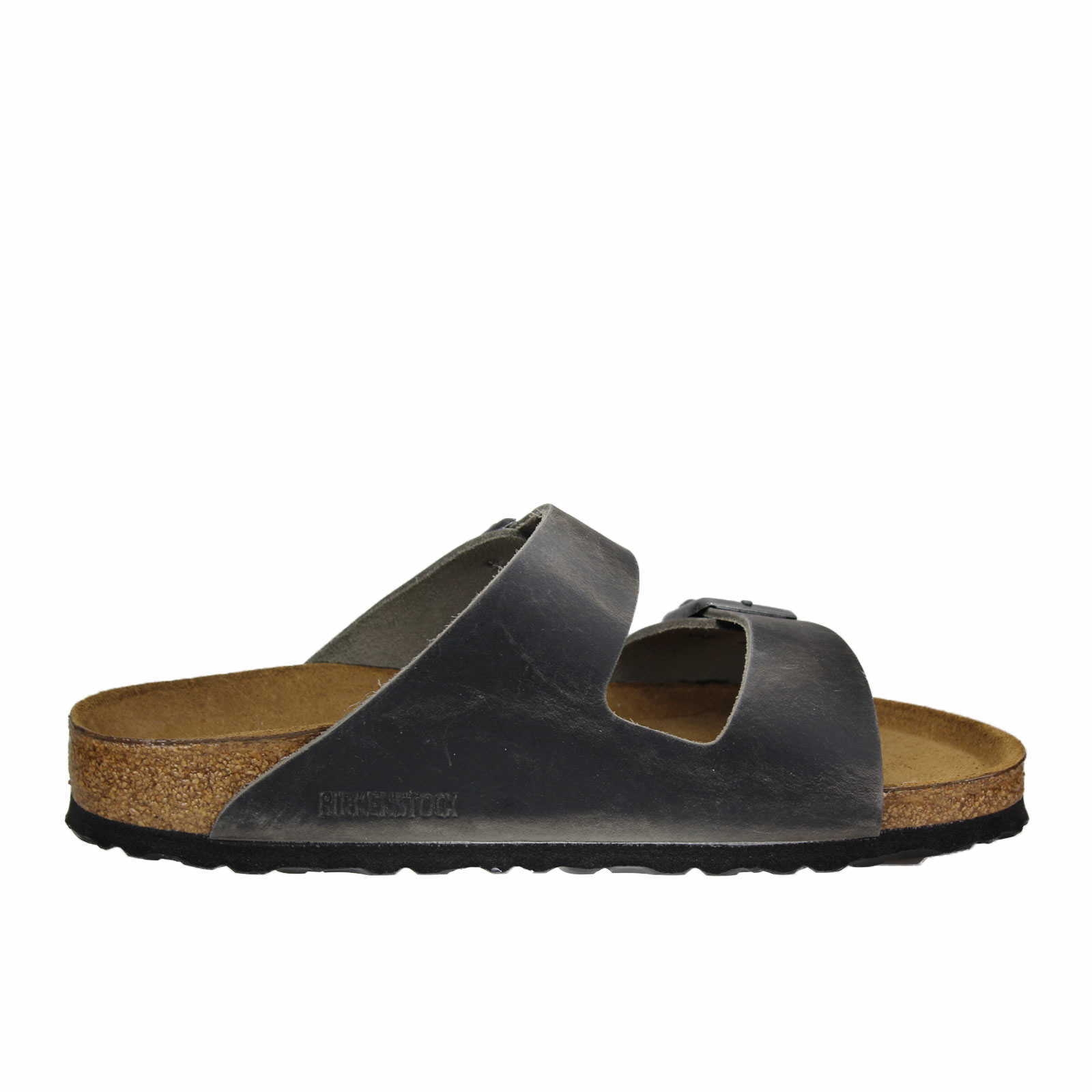 Birkenstock Pantolette für Herren in grau Schuhparadies