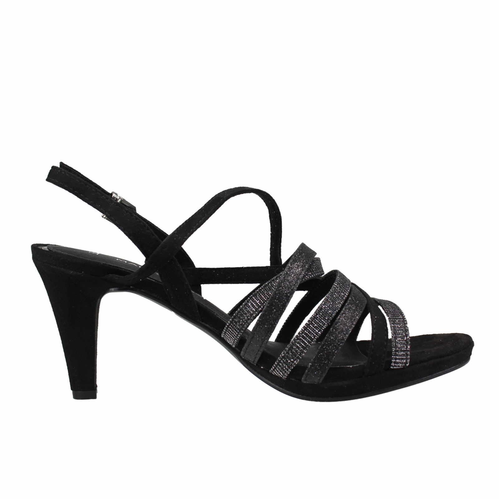 Marco Tozzi Sandalette für Damen in schwarz | Schuhparadies