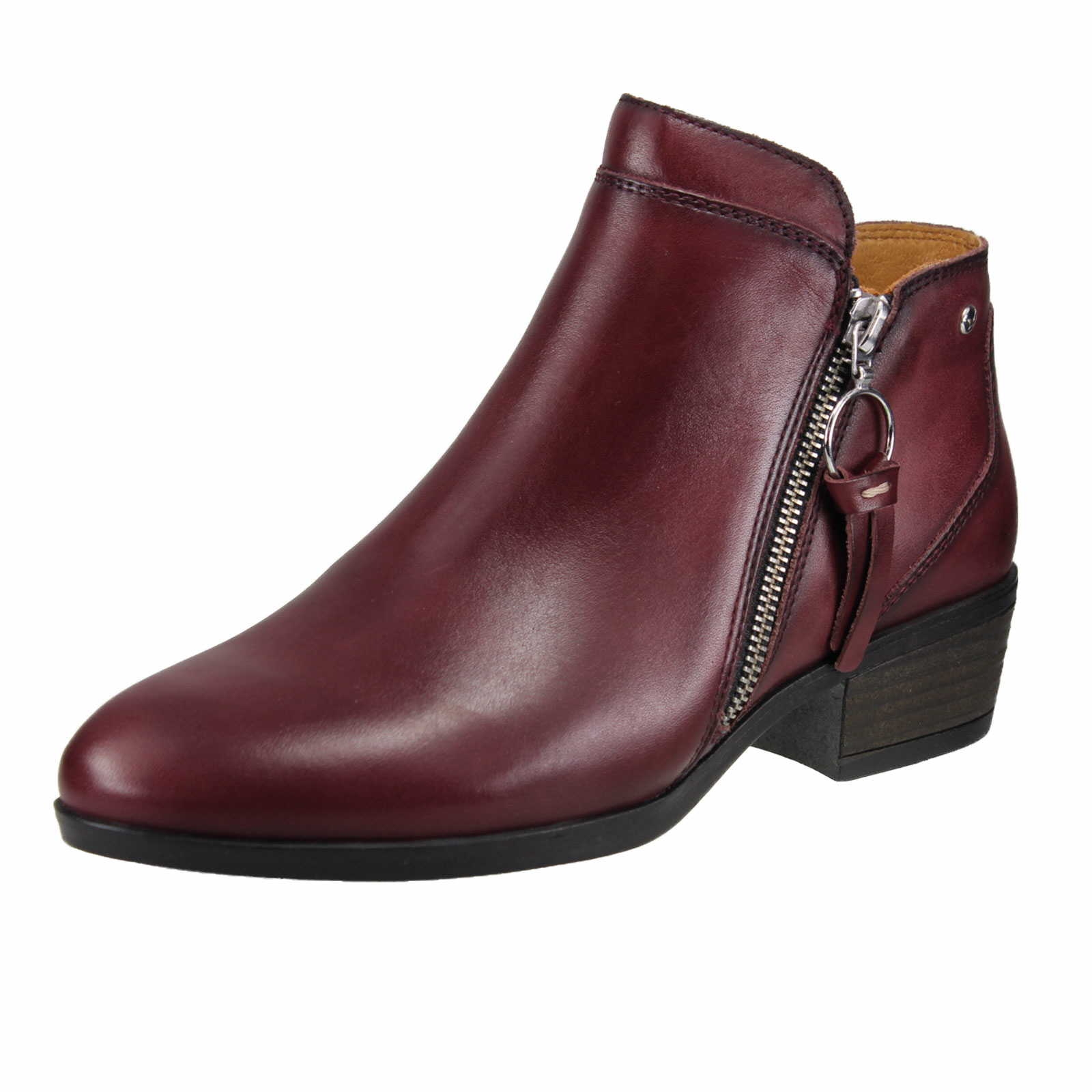 Pikolinos Stiefelette für Damen in rot | Schuhparadies
