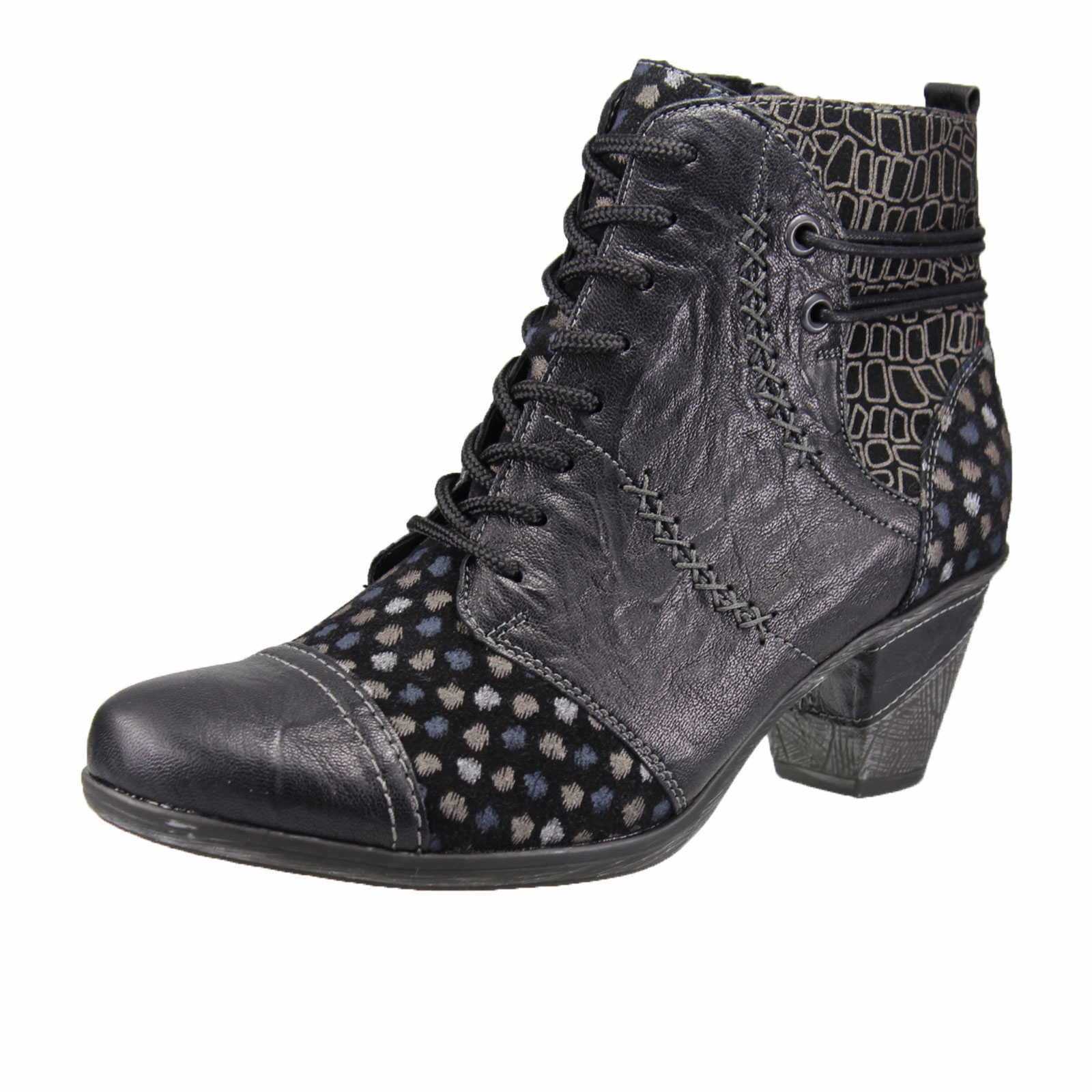 Remonte Stiefelette für Damen in schwarz | Schuhparadies