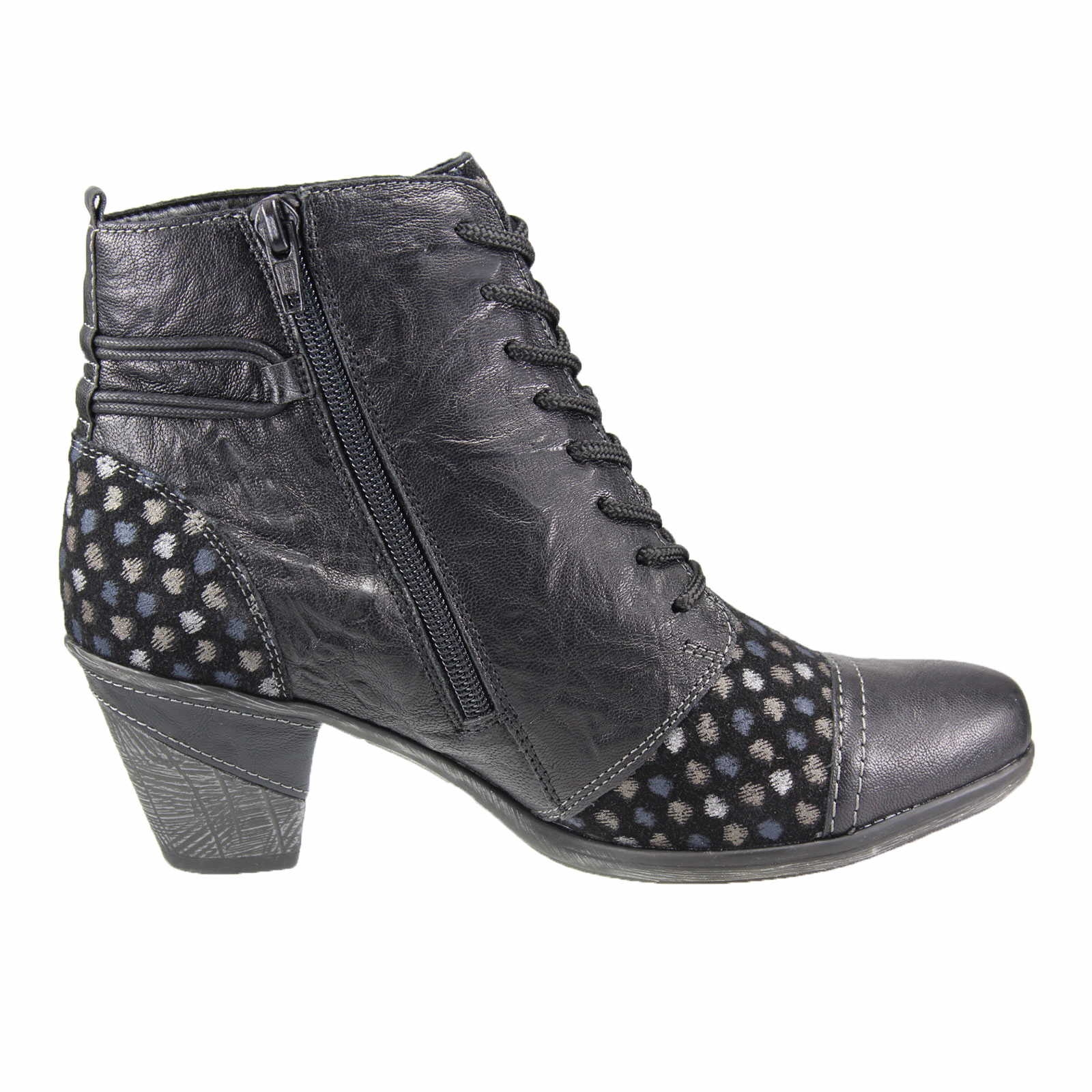 Remonte Stiefelette für Damen in schwarz | Schuhparadies