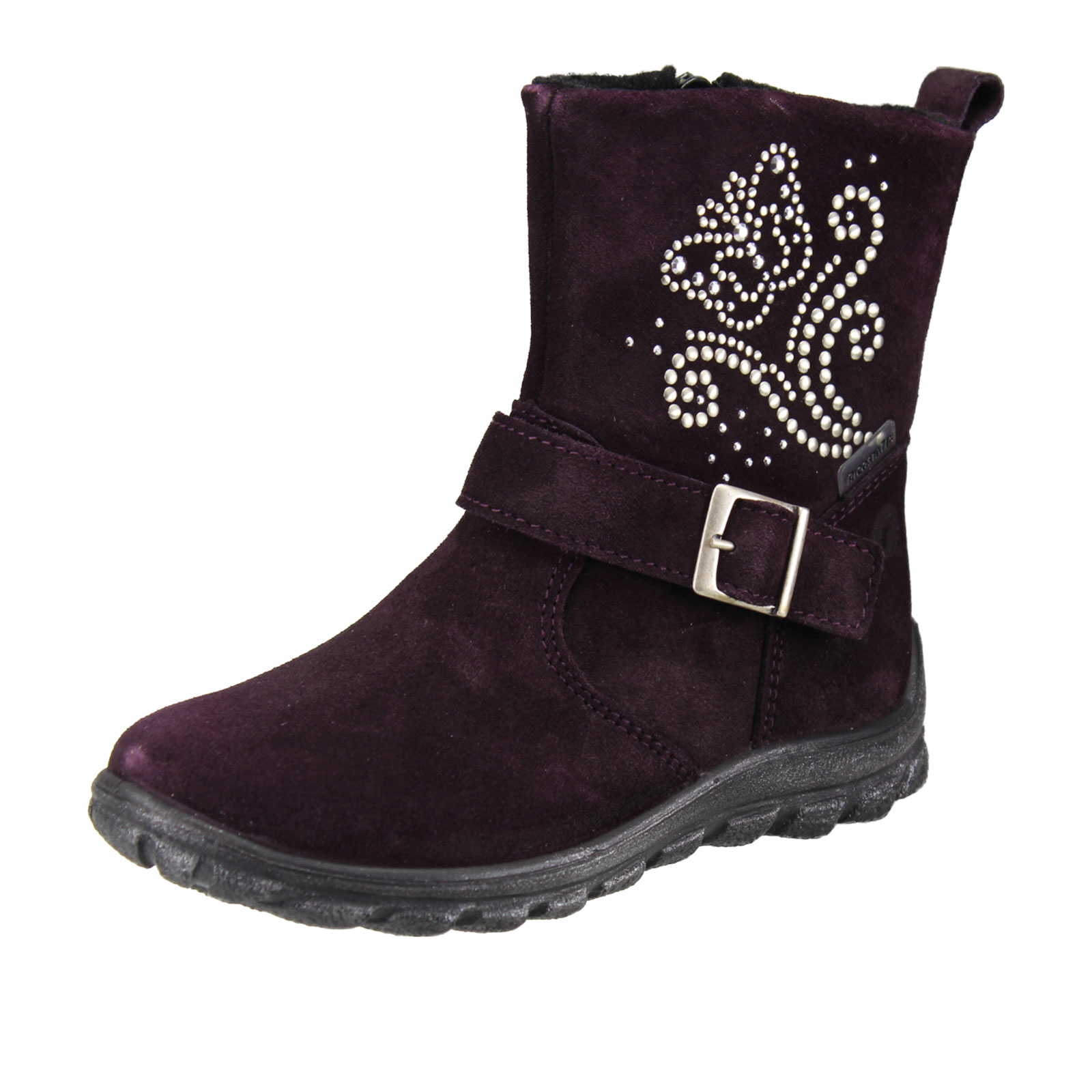 Ricosta Winter-Stiefelette in rot | Schuhparadies