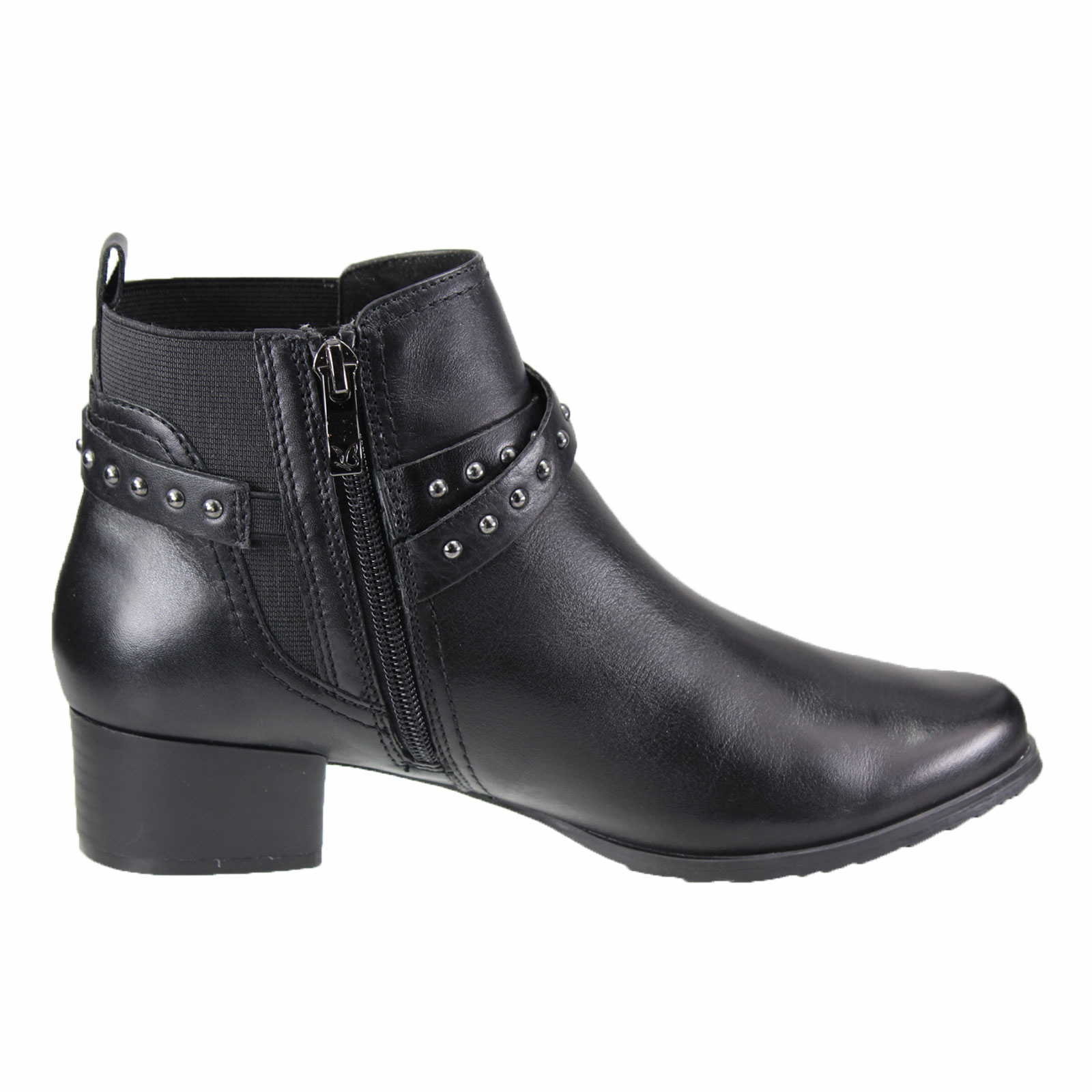 Caprice Winter Snowboot Zwart Nubuc Laars Black Dames