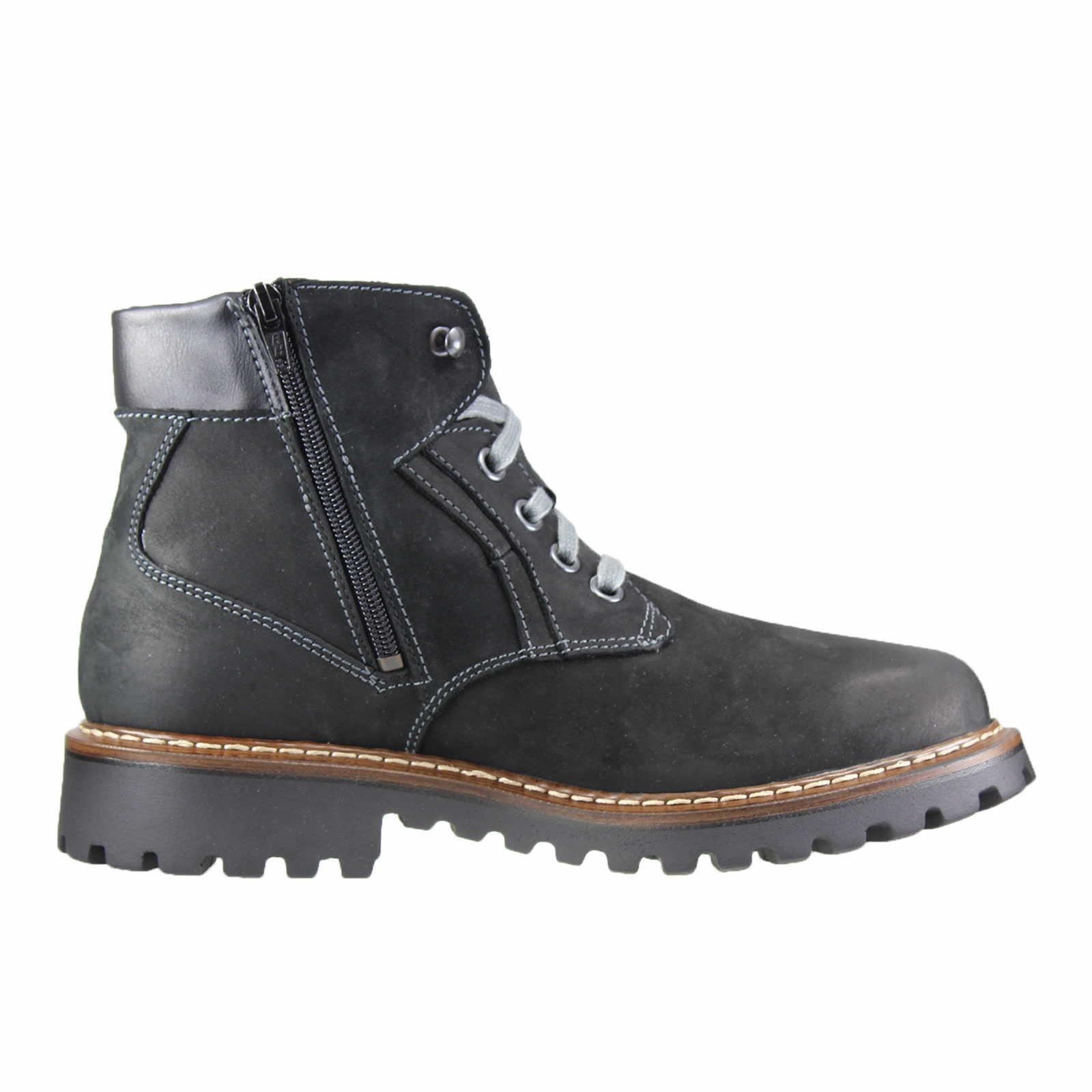 Josef Seibel Schnürboot für Herren in schwarz | Schuhparadies