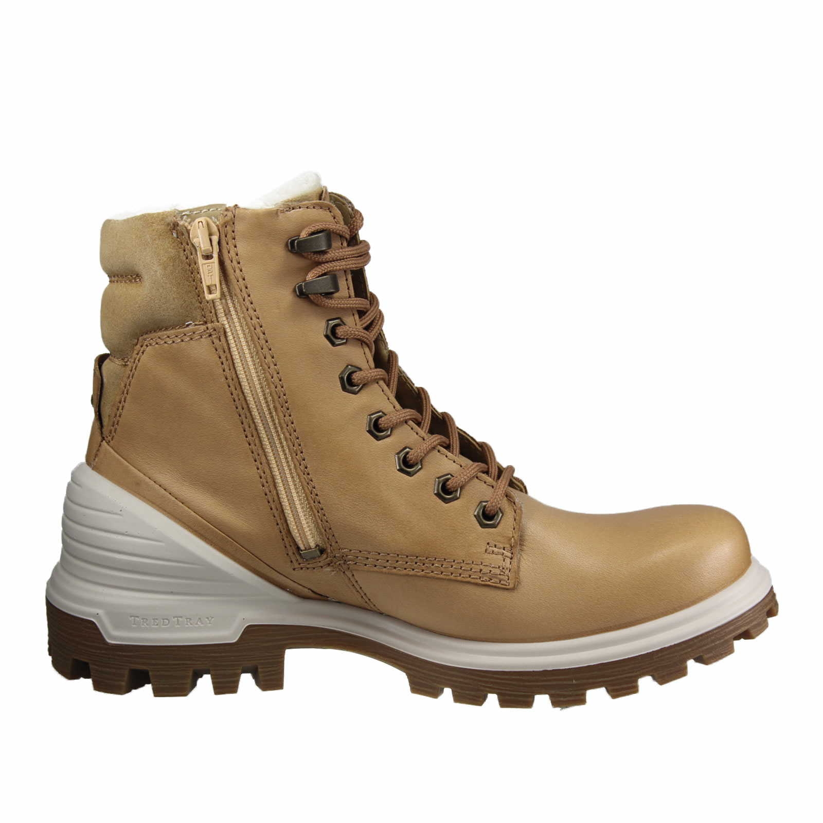 Ecco Schnür-Bootie für Damen in braun | Schuhparadies