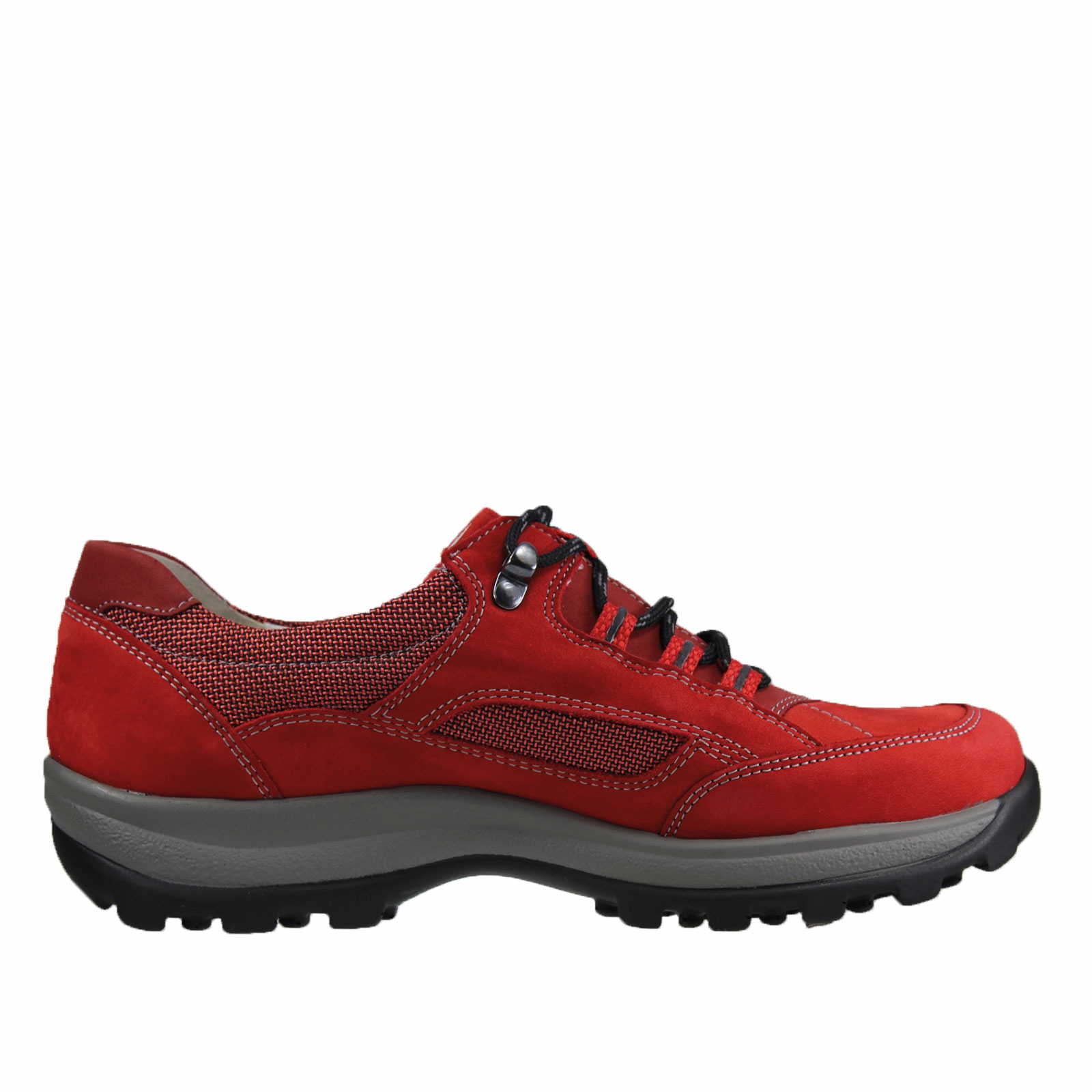 Waldläufer Wanderhalbschuh für Damen in rot | Schuhparadies