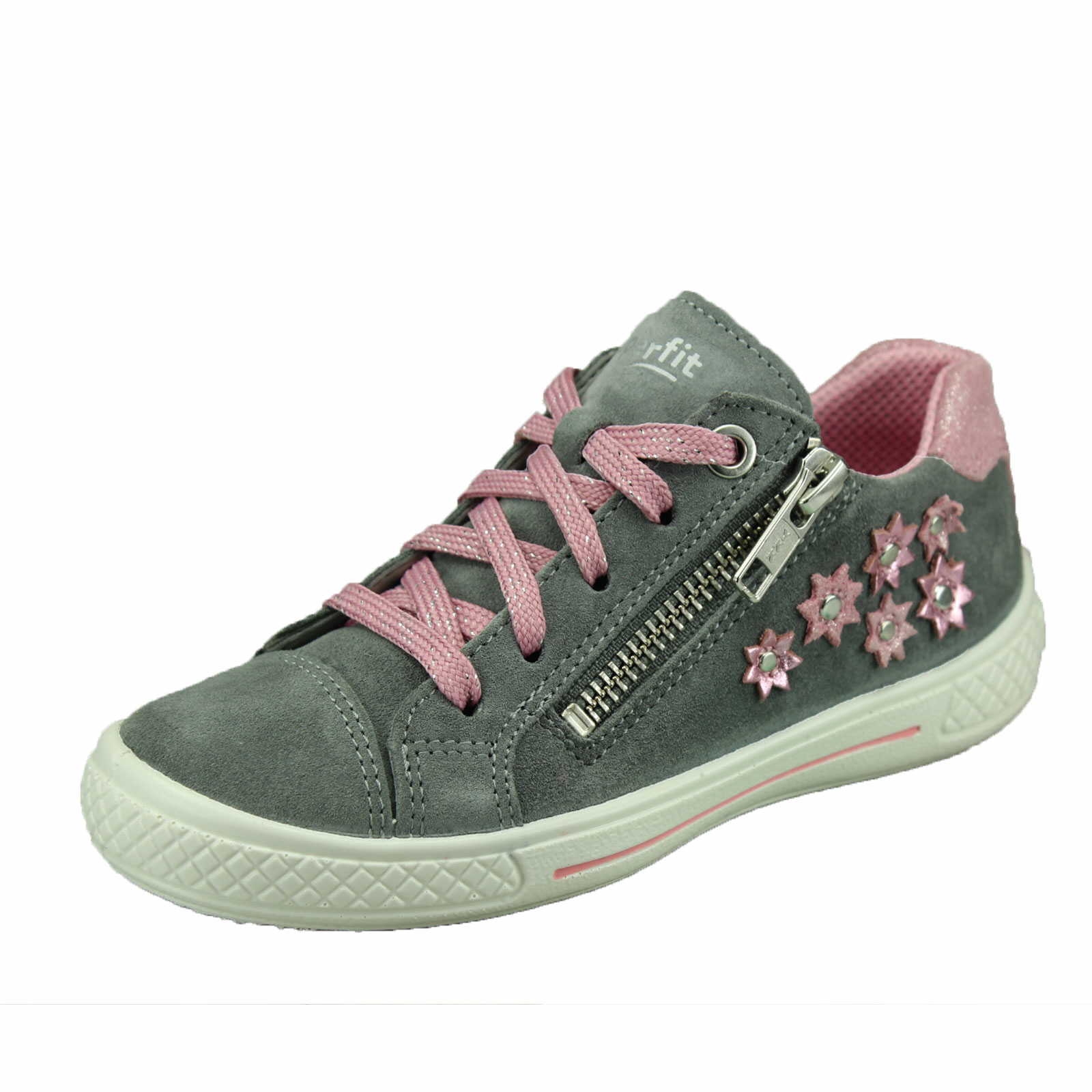Superfit Schnürhalbschuh in grau | Schuhparadies