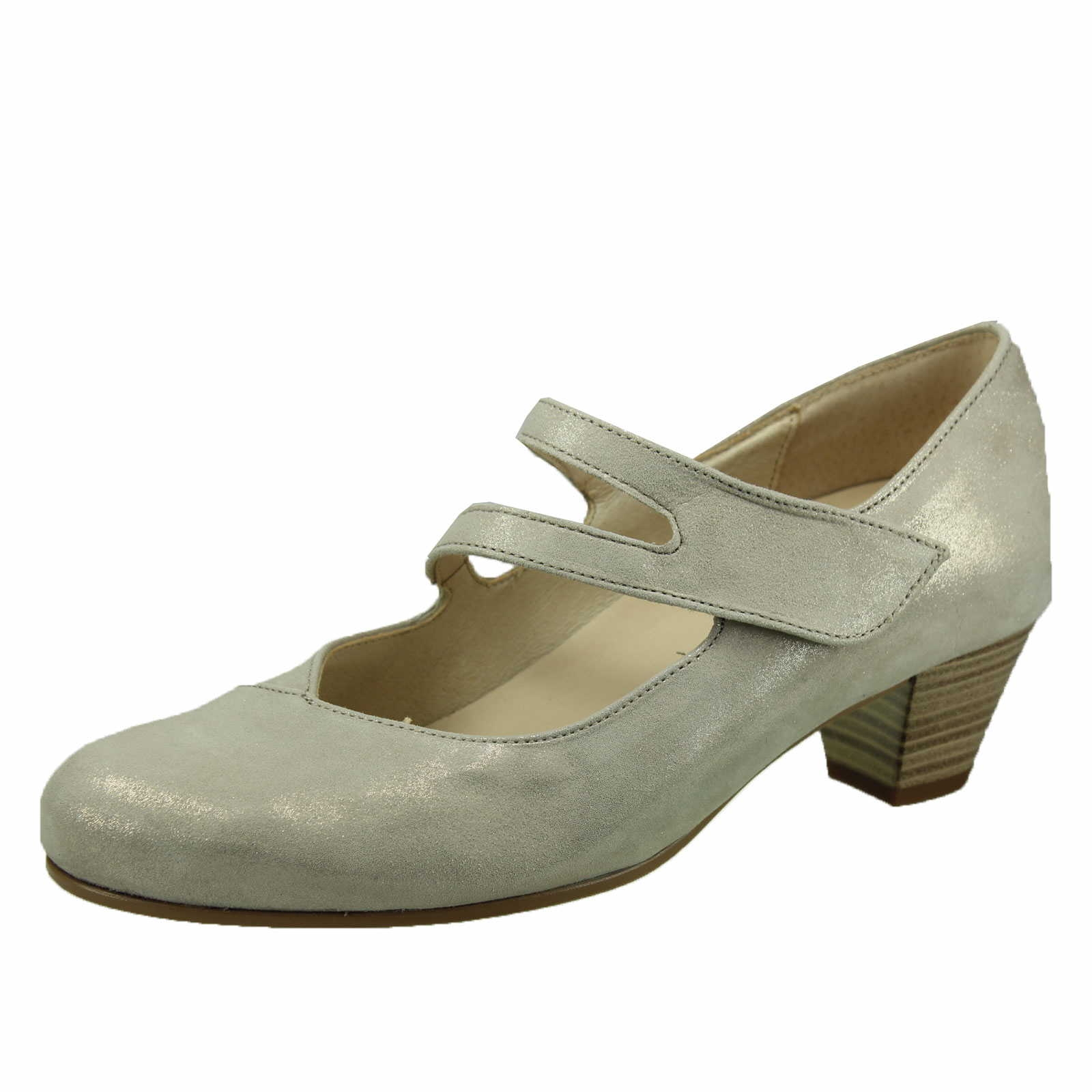 Spangenpumps Beige