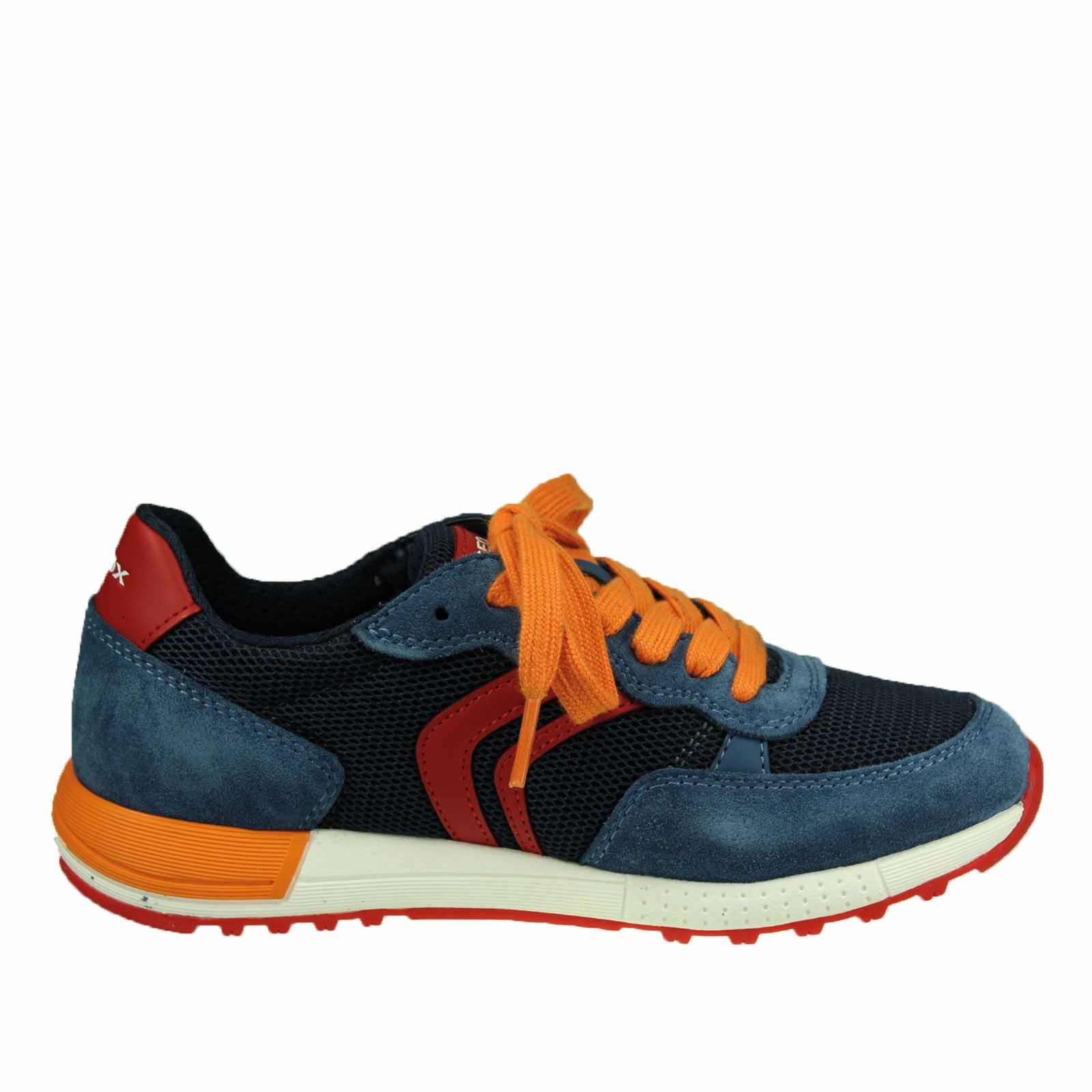 Geox Kinder Sneaker in blau | Schuhparadies
