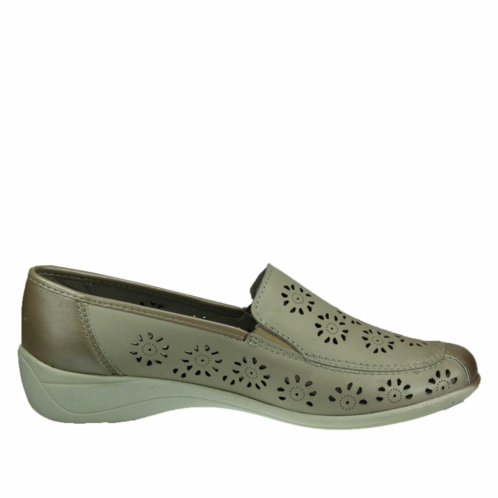 ACO Shoes Slipper für Damen in beige | Schuhparadies