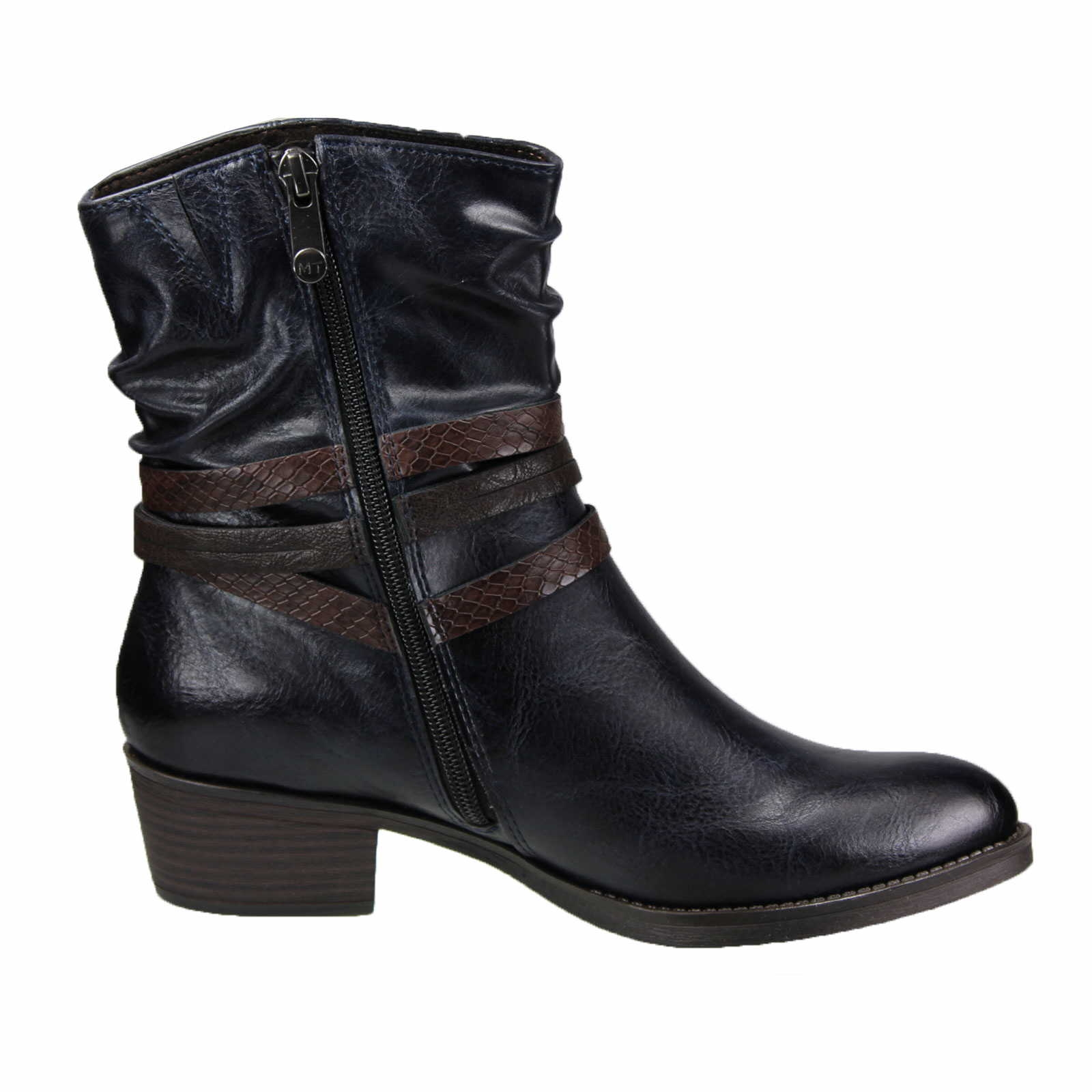 marco tozzi rosa stiefeletten