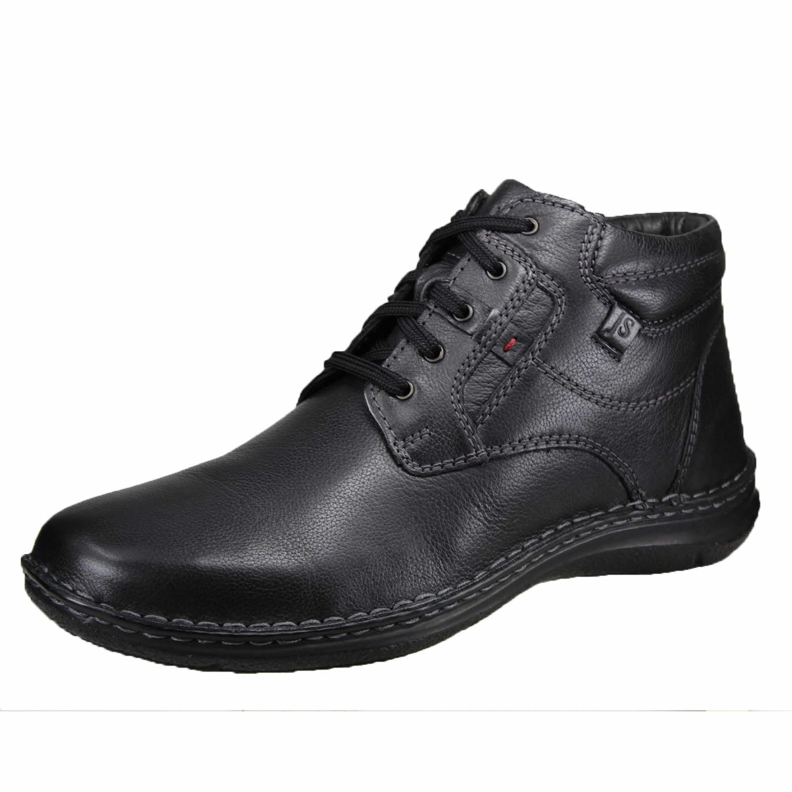 Josef Seibel Schnür-Bootie für Herren in schwarz | Schuhparadies