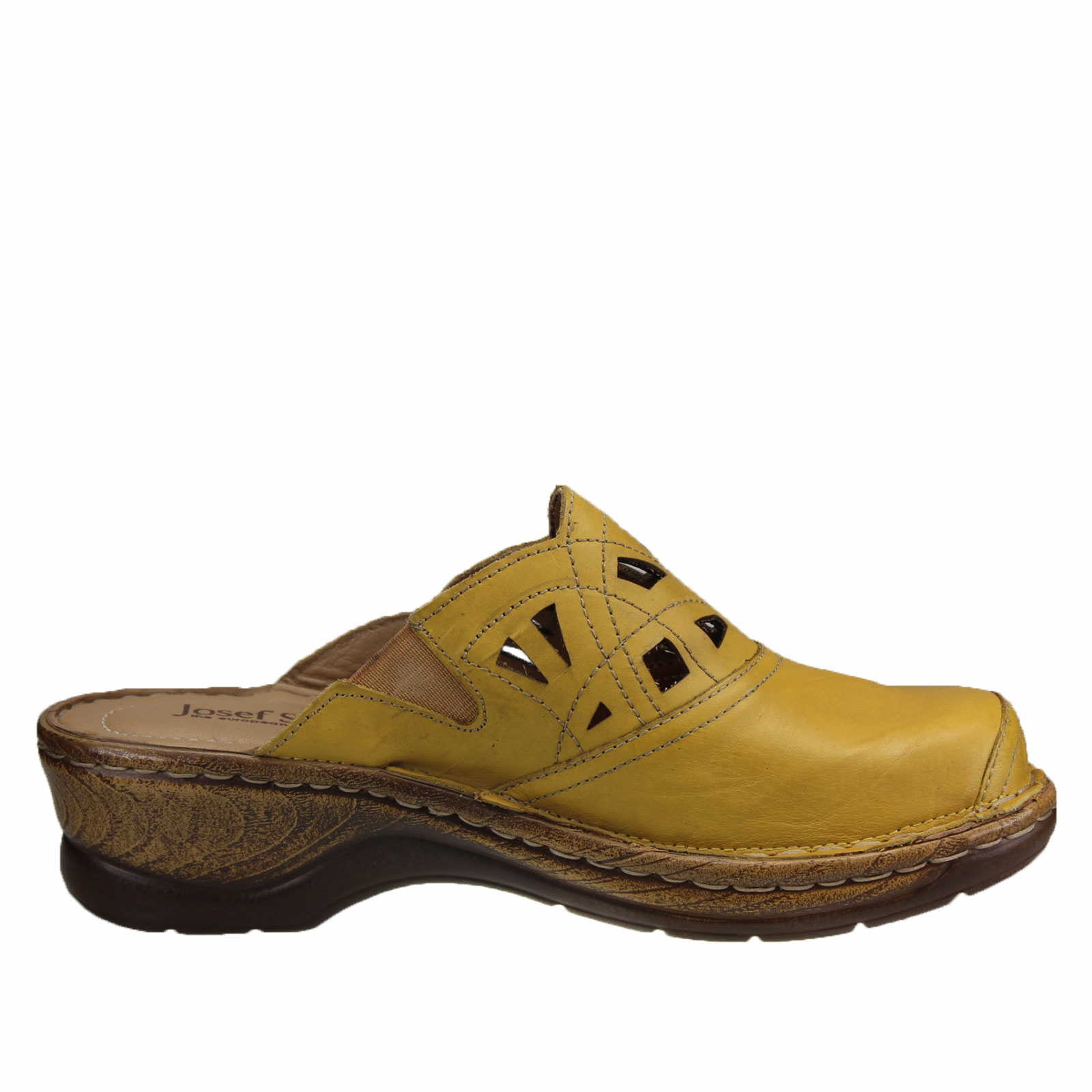 Josef Seibel Pantolette für Damen in gelb | Schuhparadies